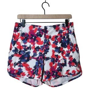 Columbia Sandy River II Womens Sz. M Abstract Pull On Shorts 5”‎ Inseam Outdoor